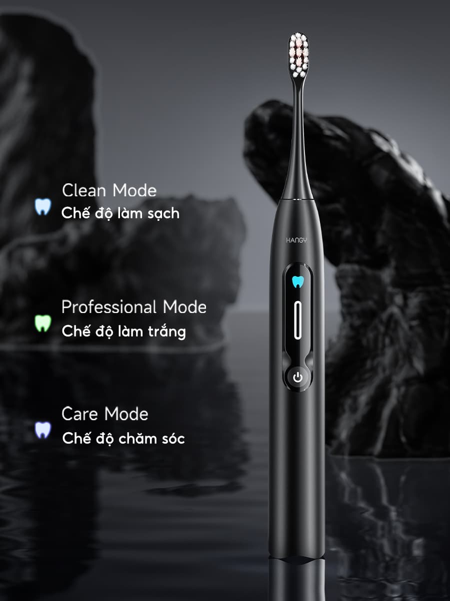 Bàn chải điện HANGY H1 PRO thế hệ mới 2025 [Bảo hành 24 tháng] - Ảnh 3