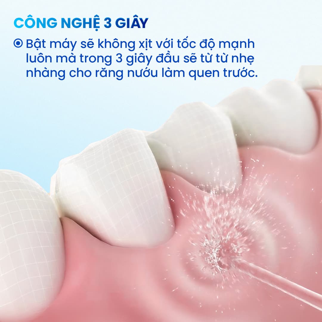 Máy tăm nước gấp gọn O16 HANGY | Chống nước cao IPX8, Công nghệ tia nước mới sạch sâu êm ái, Đổi mới trong 12 tháng - Ảnh 9