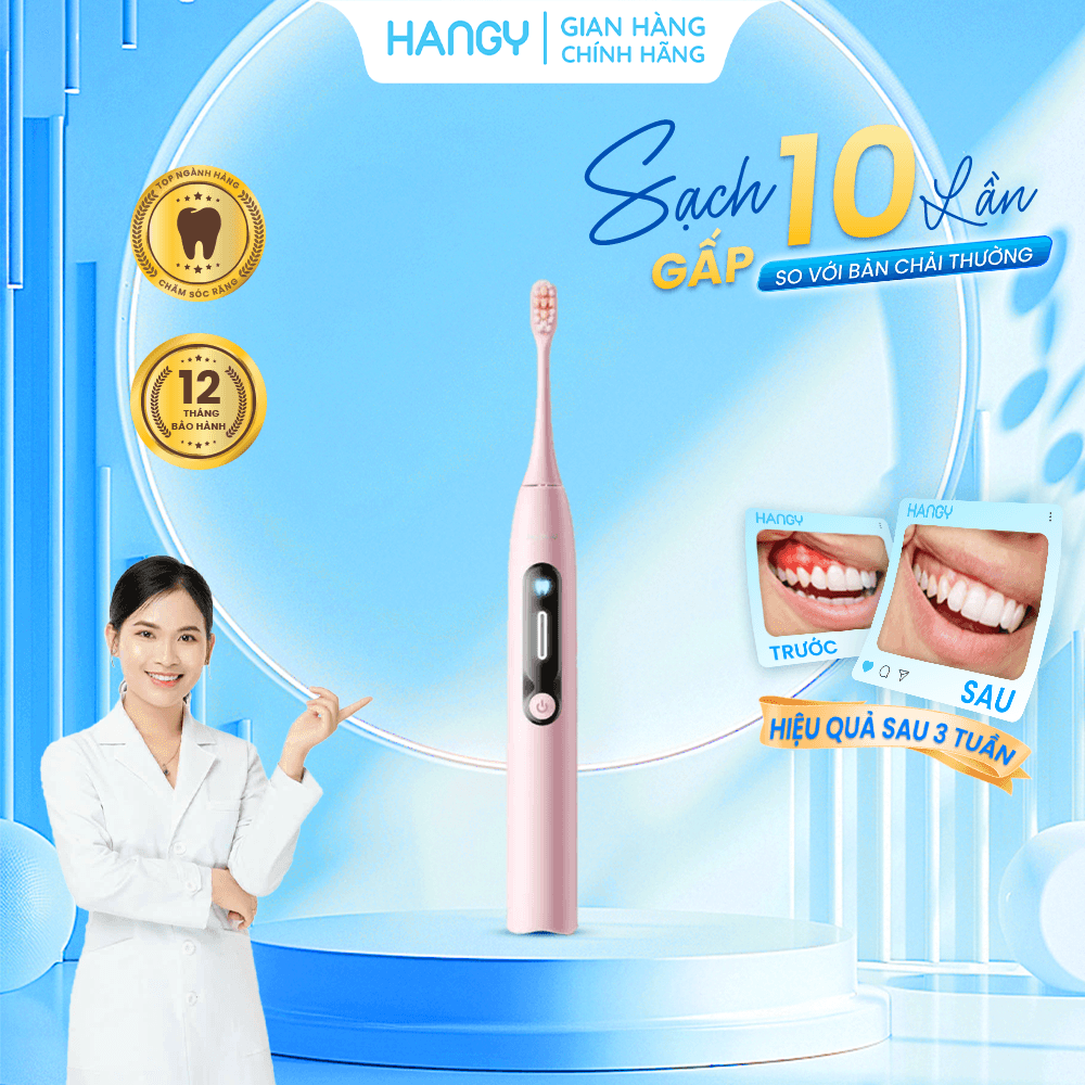 Bàn Chải Điện “Gọn Vừa Vali – Mang Đi Khỏi Nghĩ” H1 PRO - Ảnh 4